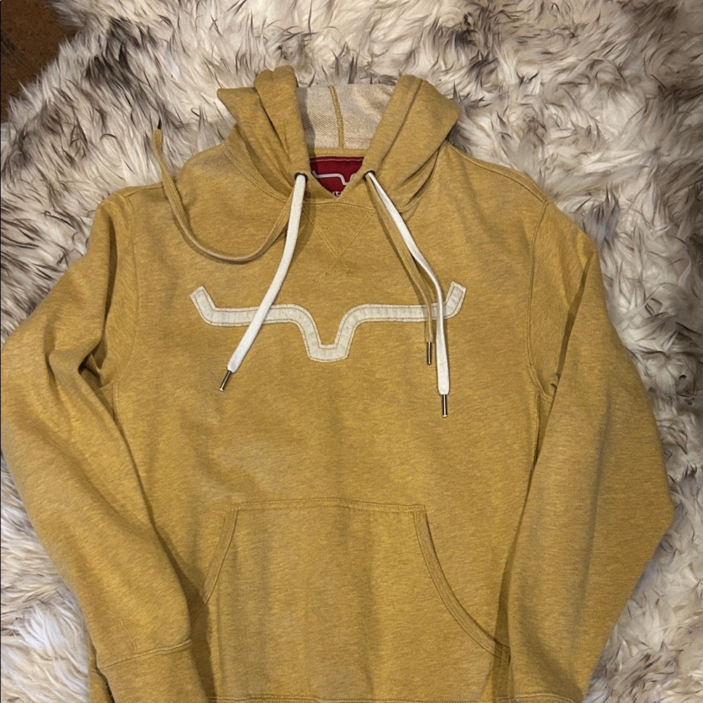 Kimes Ranch Women’s Yellow Hoodie Sweater